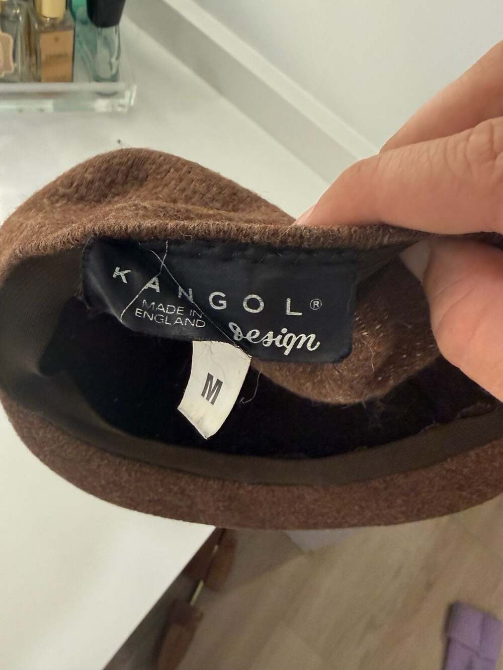 Vintage Kangol Design Made in England Wool Flat Cap - Picture 5 of 5